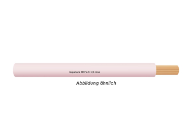 H07V-K 1,5 rosa Eca            Ring 100m 