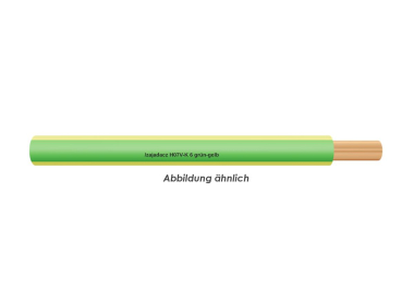 H07V-K 6 grün-gelb Eca         Ring 100m 
