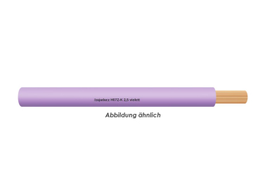 H07Z-K 2,5 violett Eca         Ring 100m 