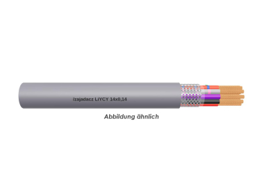 LiYCY 14x0,14 Eca grau      Trommel 500m 