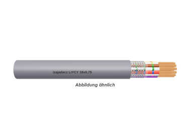 LiYCY 18x0,75 Eca grau      Trommel 500m 