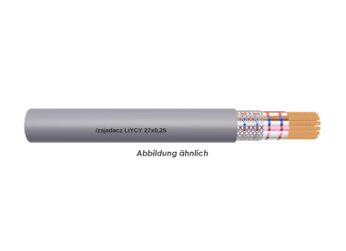 LiYCY 27x0,25 Eca grau      Trommel 500m 