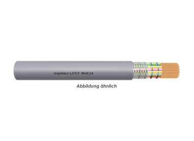 LiYCY 36x0,14 Eca grau      Trommel 500m 