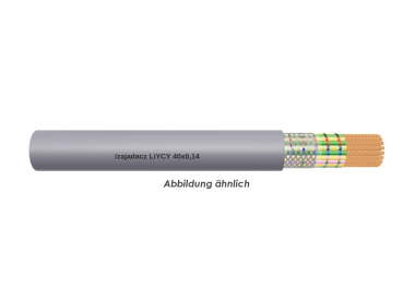 LiYCY 40x0,14 Eca grau      Trommel 500m 
