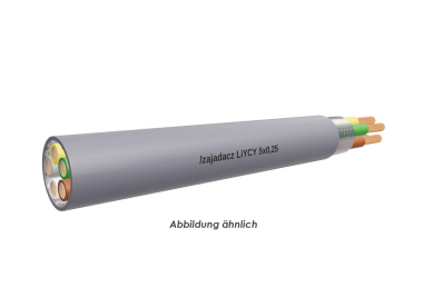 LiYCY 5x0,25 Eca grau       Trommel 500m 