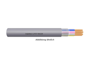 LiYCY 8x0,34 Eca grau       Trommel 500m 