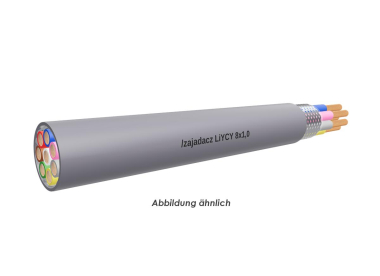 LiYCY 8x1,0 Eca grau        Trommel 500m 