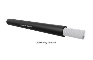 LiYv 0,5 schwarz              Spule 100m 