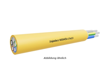 NSSHÖU-J 5x2,5 gelb         Trommel 500m 