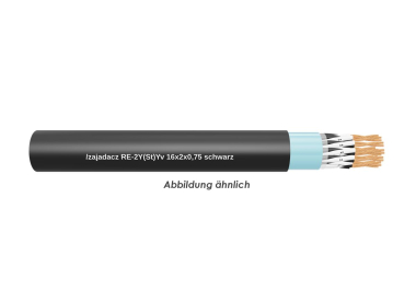 RE-2Y(St)Yv 16x2x0,75 schwarz   TR 1000m 