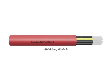 SiHF-JZ 12x1,5 rot-braun    Trommel 500m 