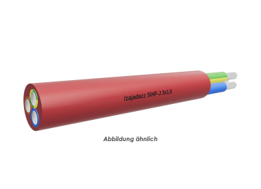 SiHF-J 3x1,0 rot-braun      Trommel 500m 