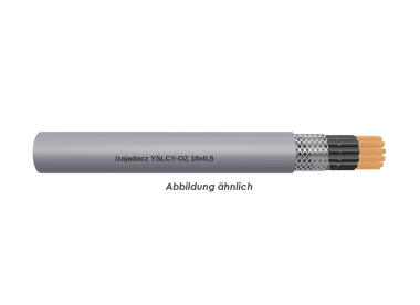 YSLCY-OZ 18x0,5 grau        Trommel 500m 