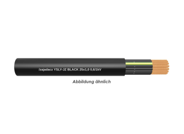 YSLY-JZ BLACK 25x1,0 Eca    Trommel 500m 
