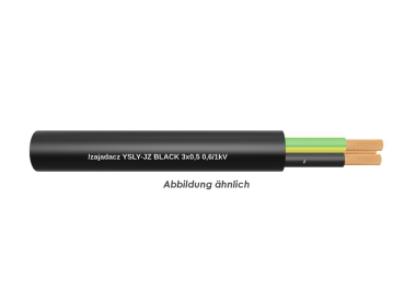 YSLY-JZ BLACK 3x0,5 Eca     Trommel 500m 