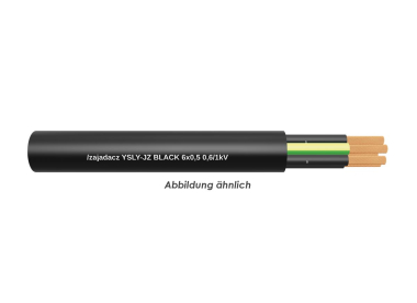 YSLY-JZ BLACK 6x0,5 Eca     Trommel 500m 
