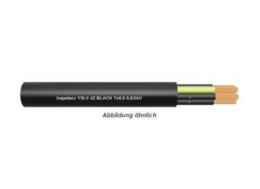 YSLY-JZ BLACK 7x0,5 Eca     Trommel 500m 