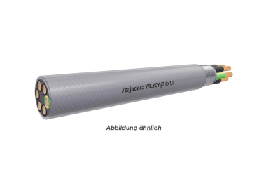 YSLYCY-JZ 6x1,0 transparent Trommel 500m 