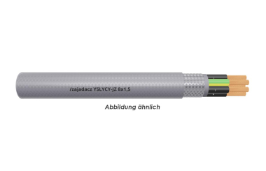 YSLYCY-JZ 8x1,5 transparent Trommel 500m 