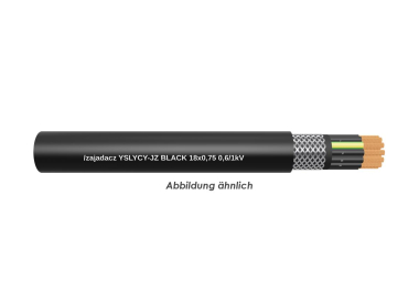 YSLYCY-JZ BLACK 18x0,75 0,6/1kV   TR500m 