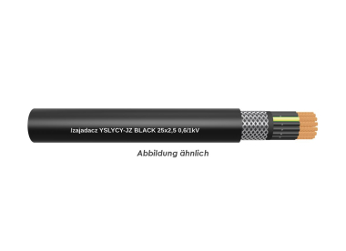 YSLYCY-JZ BLACK 25x2,5 0,6/1kV    TR500m 