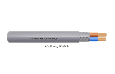 YSLYCY-OB 2x1,5 transparent Trommel 500m 