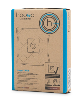 HOOGO ZB 101 B3+ Staubbeutel-Set 
