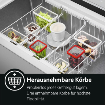 AEG AHS531DXLW Gefriertruhe 