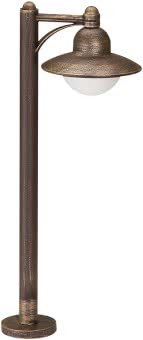 Albert Wegeleuchte braun-mess. f. 654150 