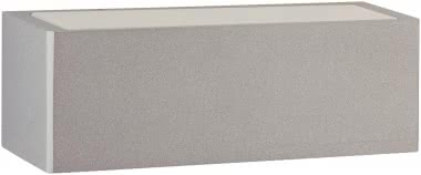 Albert Wandleuchte, Alu, silber   696368 