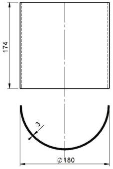 Albert G-367, Acryl-Rohr, klar, 10260367 