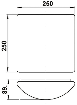 Albert G 396, Glas opal         90210396 