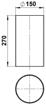 Albert G-401, Acryl 150 x 3 mm, 10260401 