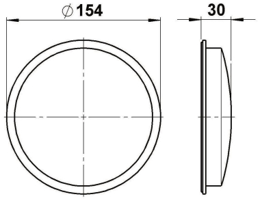 Albert G 416, Plexiglas opal    90270416 