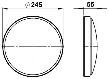 Albert G 417, Plexiglas opal    90270417 