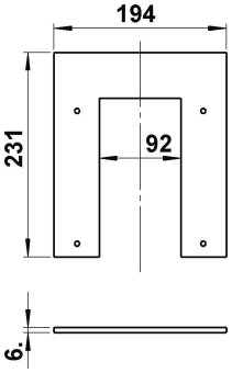 Albert G 441, ESG-Glasscheibe   90220441 