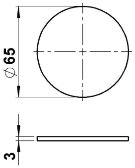 Albert G 448, Glas klar ESG     90220448 