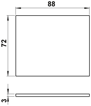Albert G 452, Rechteckscheibe   90220452 
