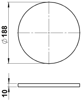 Albert G 458, Acrylscheibe      90270458 