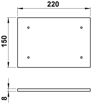 Albert G 466, Acrylglasscheibe  90270466 