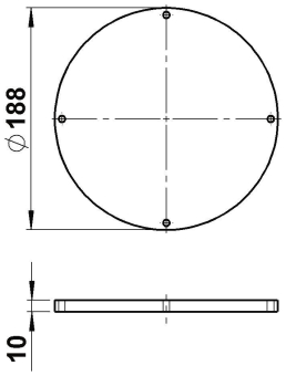 Albert G 471, Ronde-Acryl       90270471 