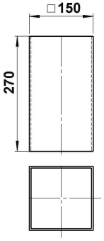 Albert G-474, Acryl 150 x 150 x 90270474 
