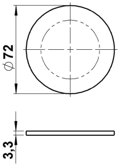 Albert G 480, Rund mit          90220480 