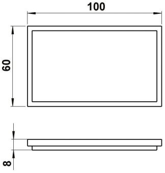 Albert G 487, Acrylglasscheibe  90270487 