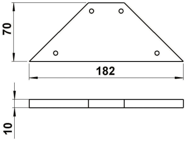 Albert G 494, Acrylglasscheibe  90270494 