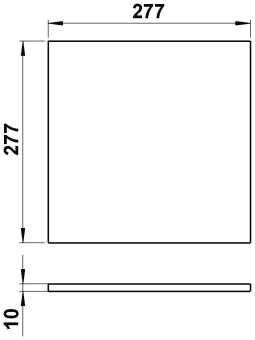 Albert G 502, Acrylglasscheibe  90270502 