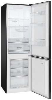 Amica KGC 15495 S sw-Ed-Look Kühlkombi 