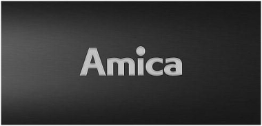 Amica KGC 15495 S sw-Ed-Look Kühlkombi 