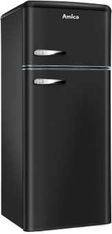 Amica KGC15637MS Doppeltürkühlschrank 