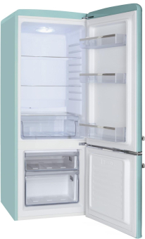 Amica KGCR 384150 T türkis Kühlkombi 